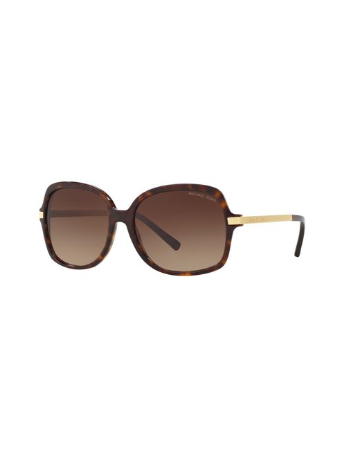 Michael Kors Black Mk2024 Adrianna Ii Round-frame Sunglasses
