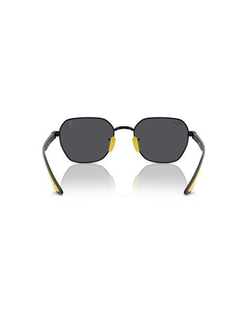 Ray-Ban Black Sunglasses Rb3794m Scuderia Ferrari Collection