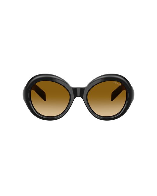 Sunglass PR D11S Prada de hombre de color Black