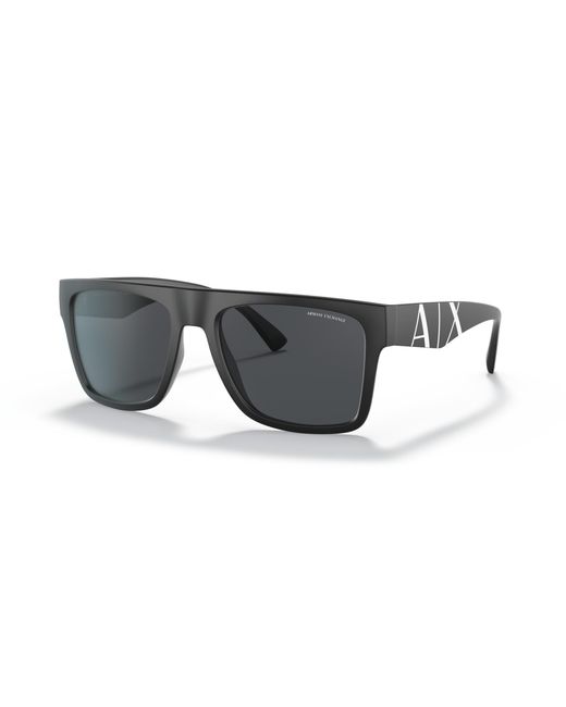 ARMANI EXCHANGE Black Sunglass Ax4113s for men