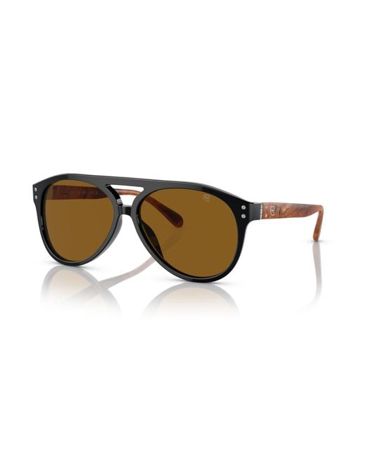 Ralph Lauren Black Sunglass The Cruiser for men