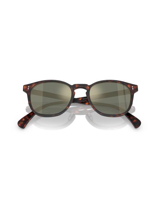 Oliver Peoples Black Sunglass Ov5298su Finley Esq. Sun