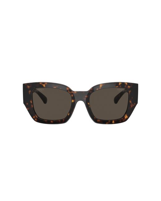 Chanel Black Sunglass Square Sunglasses Ch5506a