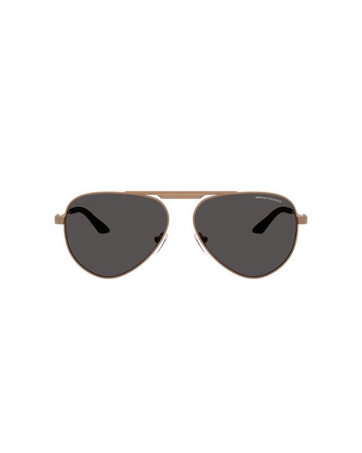ARMANI EXCHANGE Black Sunglass Ax2060s