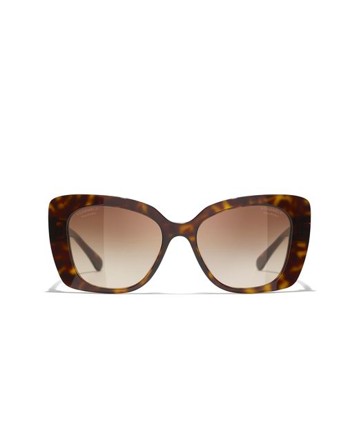 Chanel Black Sunglass Square Sunglasses Ch5422b