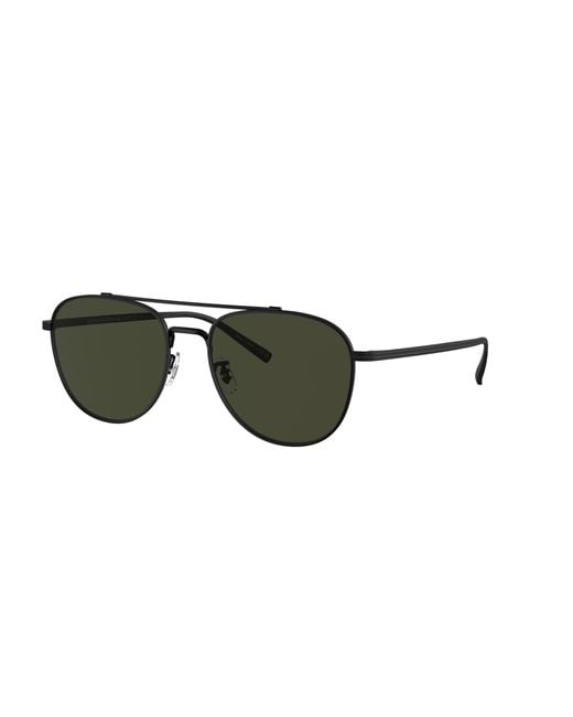 Oliver Peoples Black Sunglass Ov1335st Rivetti
