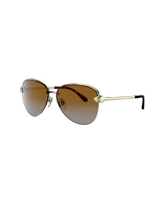 BVLGARI Brown Sunglasses Bv6121kb
