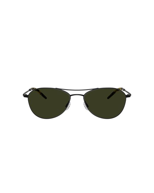 Oliver Peoples Black Sunglass Ov1358s Aero Ii