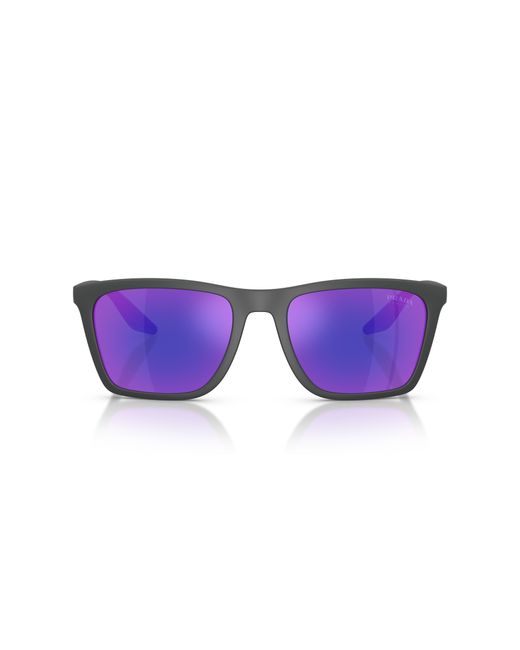 Prada Linea Rossa Black Sunglass Ps B08s for men