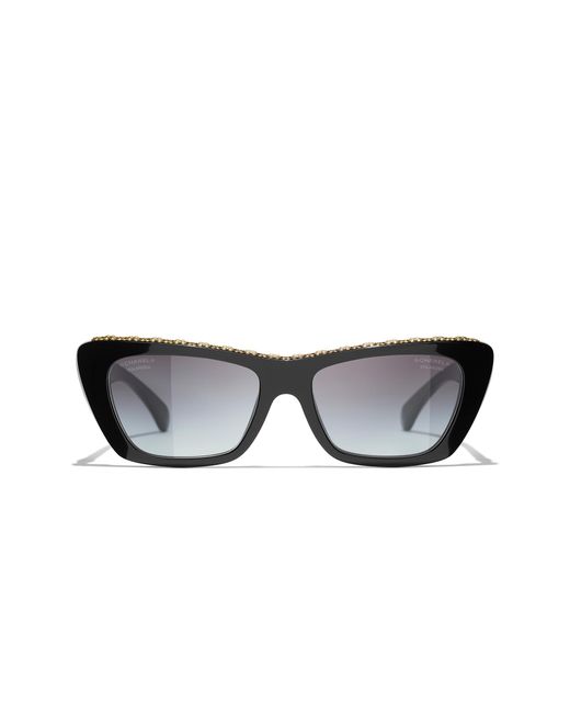 Chanel Black Sunglass Ch5540a