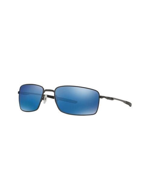 Oakley Black Sunglass Square Wiretm for men