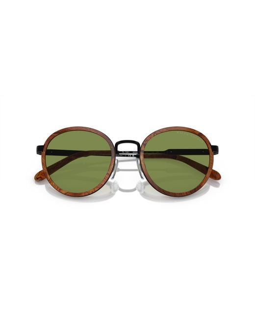 Ralph Lauren Green Sunglass The Clubman for men