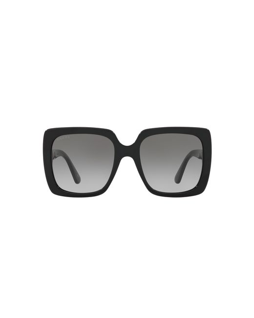 Gucci Black 54mm Square Sunglasses