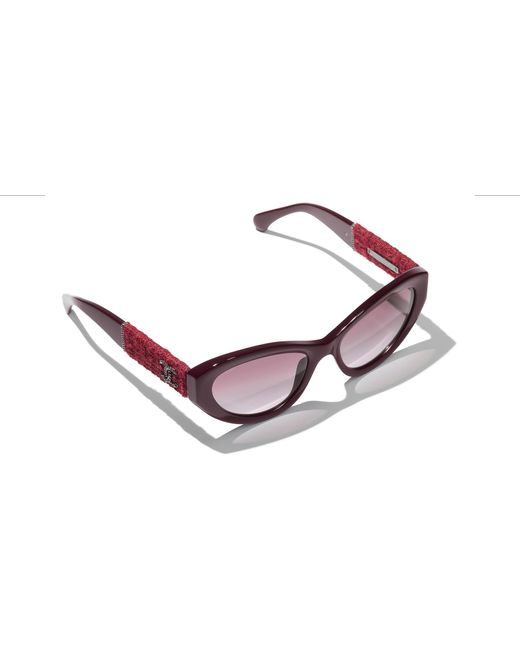 Chanel Black Sunglass Cat Eye Sunglasses Ch5513