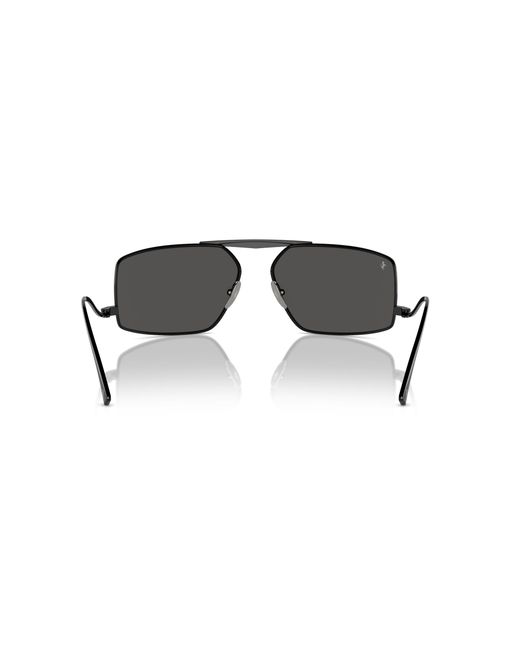 Ferrari Black Sunglass Fh1008