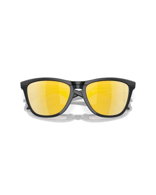 Oakley Black Sunglass Frogskinstm Hybrid for men