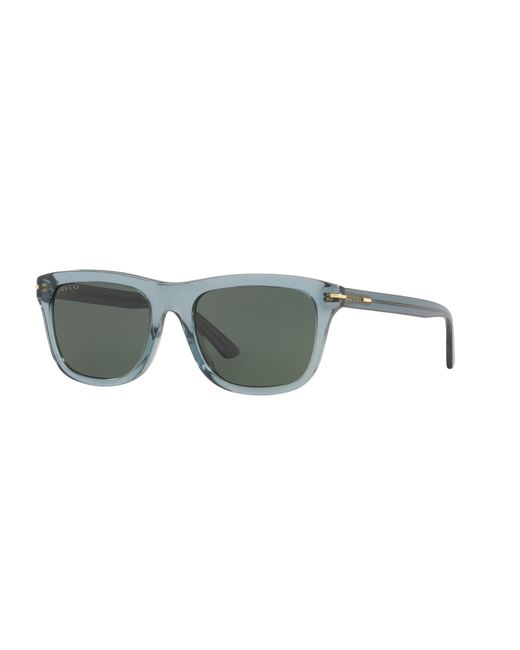Gucci Black GG1444S Linea Lettering Sunglasses