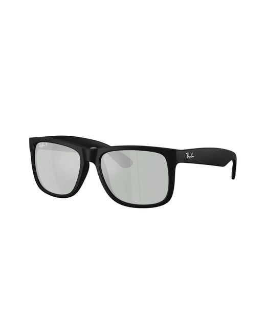 Ray-Ban Black Sunglass Rb4165 Justin Classic for men