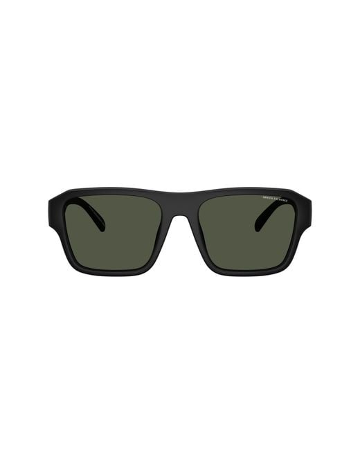 ARMANI EXCHANGE Black Sunglasses Ax4154su for men