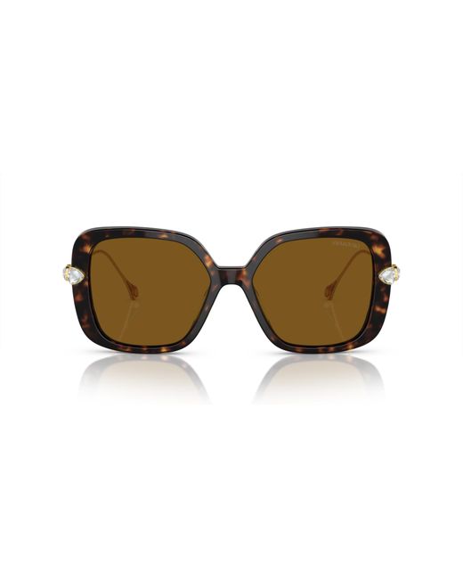 Swarovski Black Sunglass Sk6011f