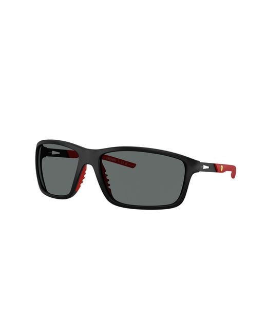 Scuderia Ferrari Black Sunglass Fz6021u for men