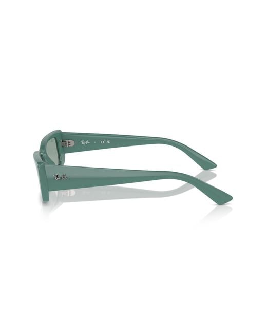 Ray-Ban Green Rb4425f Teru Low Bridge Fit Sunglasses