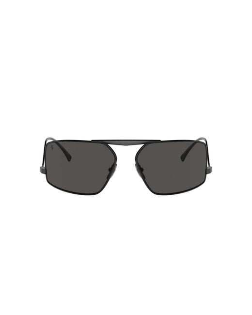 Ferrari Black Sunglass Fh1008