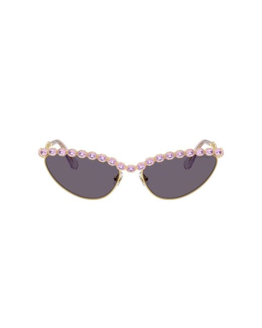 Swarovski Black Sunglass Sk7030