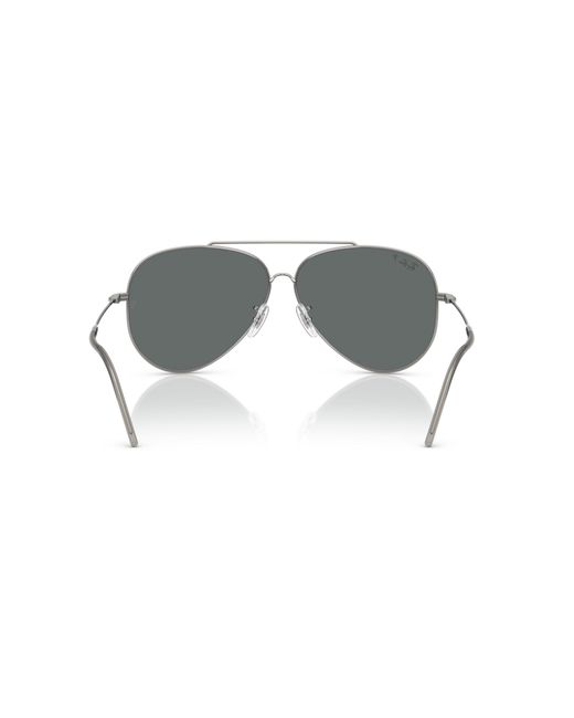 Ray-Ban Black Rbr0101s Aviator Reverse Sunglasses