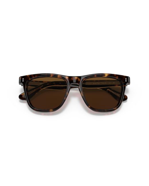 Oliver Peoples Black Sunglass Ov5449su Lynes Sun for men