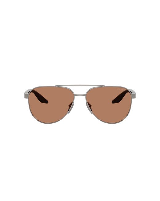 Prada Linea Rossa Black Sunglass Ps 53zs for men