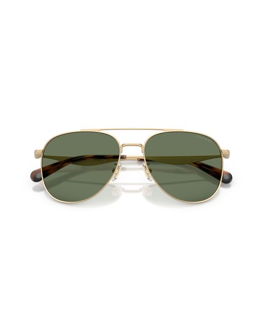 COACH Green Sunglass Cdp40 for men