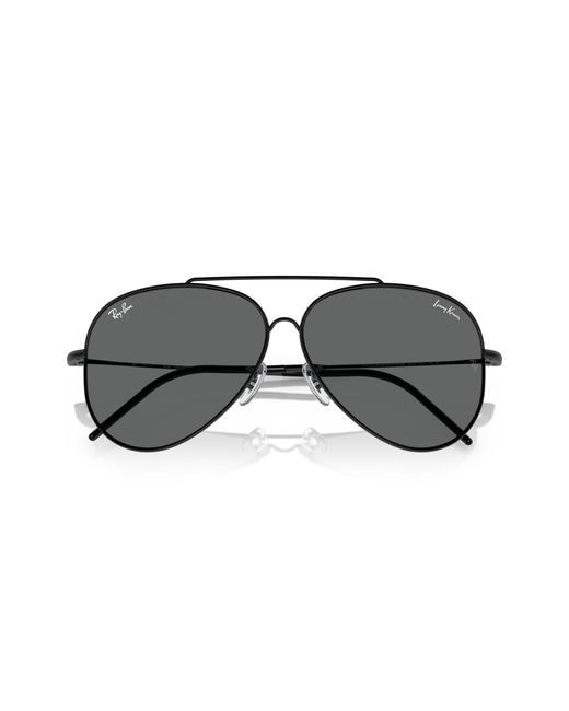 Ray-Ban Black Rbr0101s Aviator Reverse Sunglasses