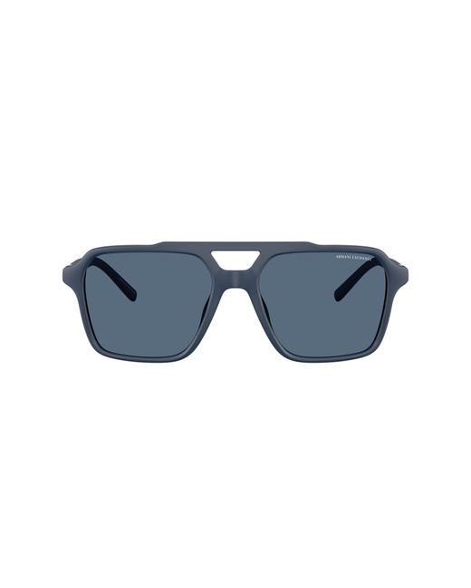 ARMANI EXCHANGE Black Sunglass Ax4166su for men