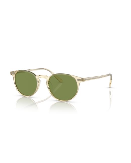 Oliver Peoples Green Sunglass Ov5004su Riley Sun