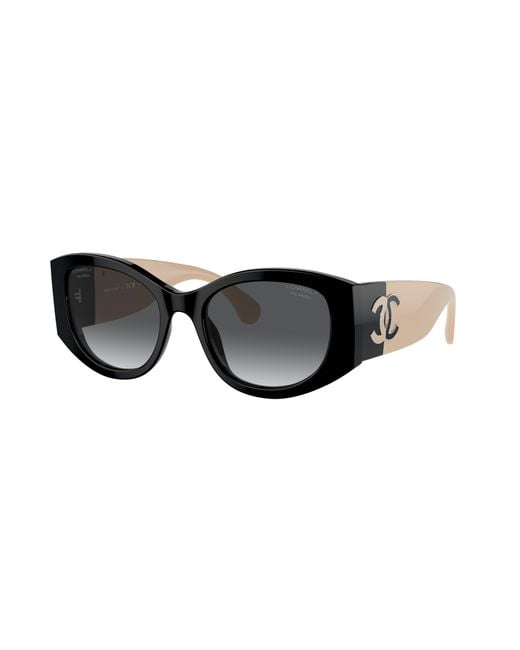Chanel Black Sunglasses Ch5524a