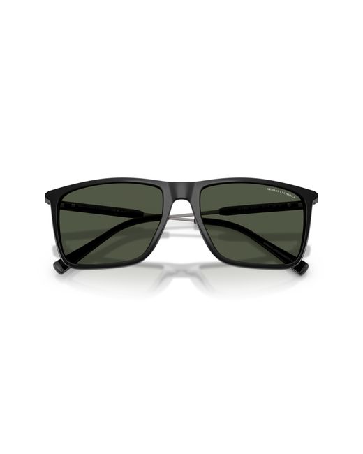 ARMANI EXCHANGE Black Sunglass Ax4160s for men