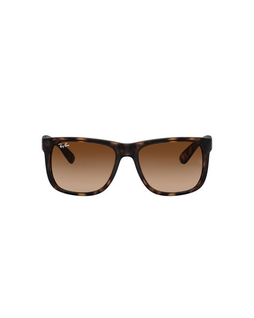 Ray-Ban Black Sunglasses Man Justin Classic - Tortoise Frame Brown Lenses 54-16 for men