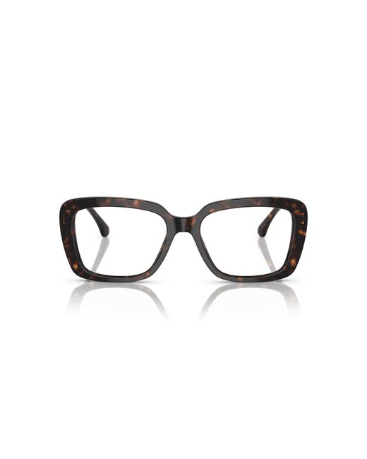 Chanel Black Sunglass Square Eyeglasses Ch3461