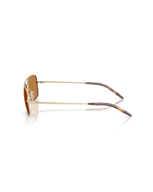 Oliver Peoples Black Sunglass Ov1373s Victory Ii