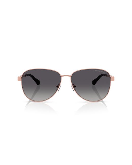 Michael Kors Black Polarized Sunglasses