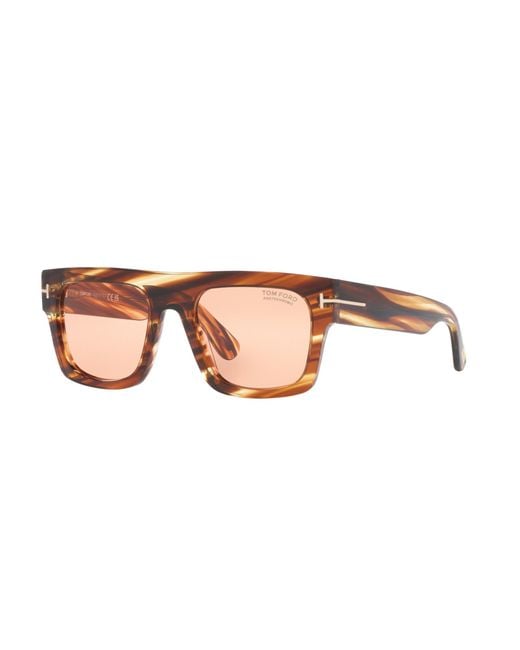 Tom Ford Black Sunglass Fausto for men