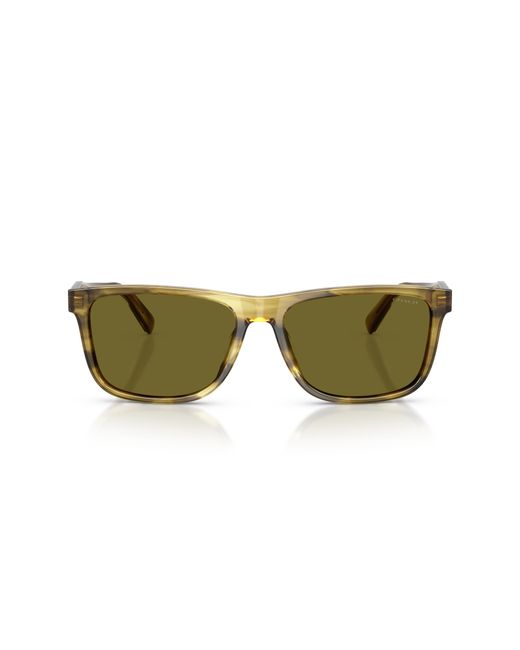 COACH Green Sunglass Cdp55 for men