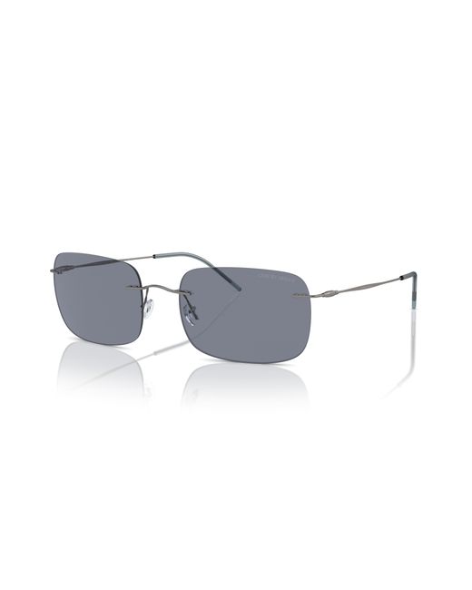 Giorgio Armani Black Sunglass Ar1512m for men