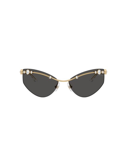 Swarovski Black Sunglass Sk7039