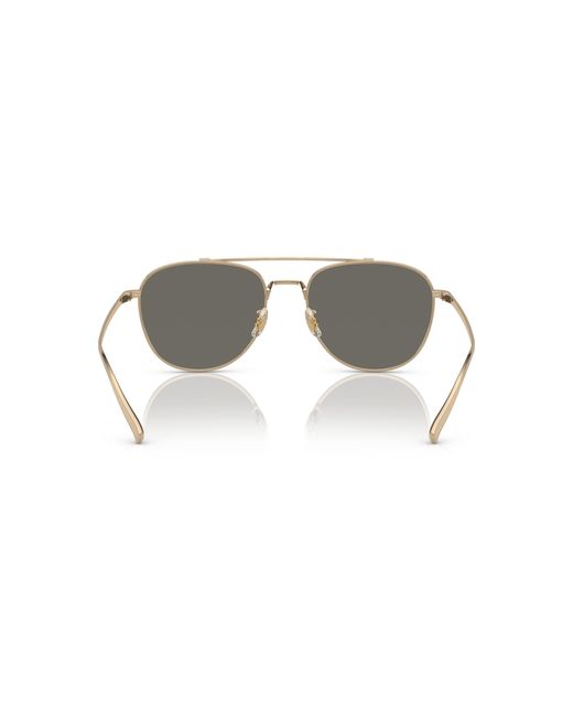 Oliver Peoples Black Sunglass Rivetti