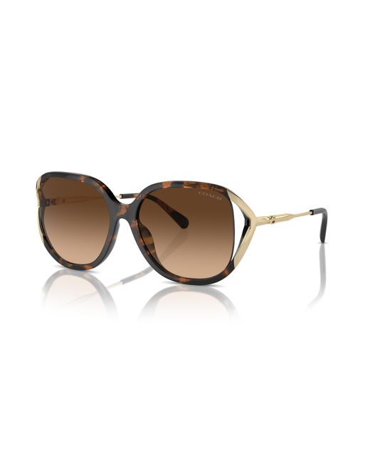 COACH Black Sunglass Cr620