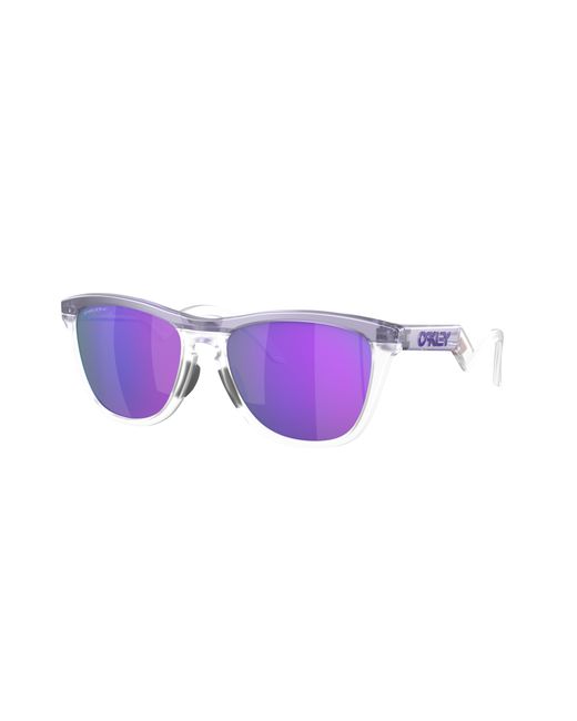 Oakley Purple Sunglass Frogskinstm Hybrid for men