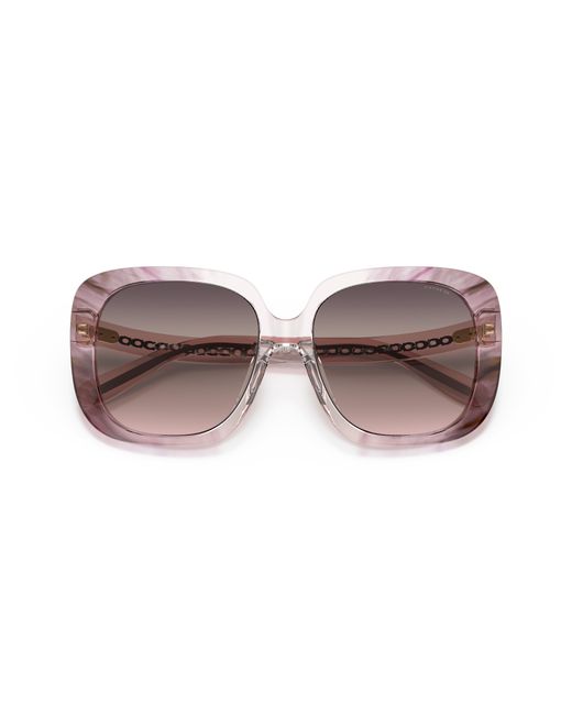 COACH Black Hc8323u Universal Fit Sunglasses