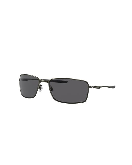 Oakley Black S Oo4075 Square Wire Rectangular Sunglasses for men